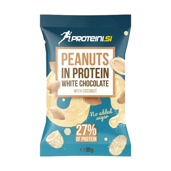 Proteini.si Peanuts in Protein White Chocolate