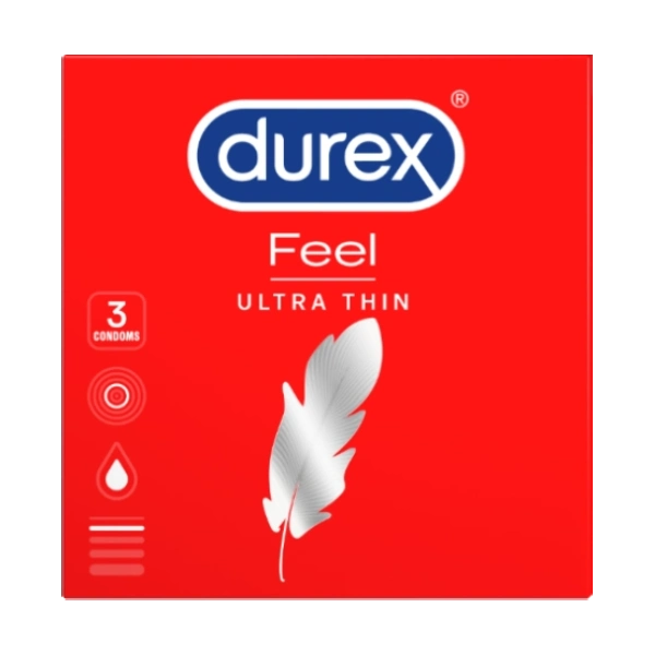 Durex Feel Ultra Thin prezervativi 3u1 nova slika
