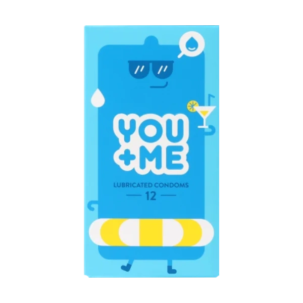 You&Me Lubricated prezervativi 12 kom